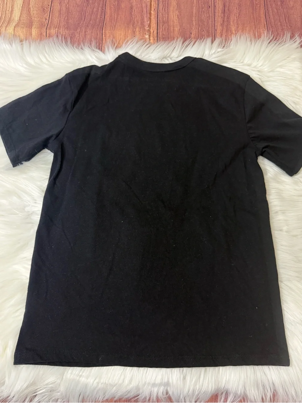 The Children’s Place Black Graphic T-Shirt - Boys Size M (7/8)